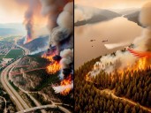 'This can only get worse': Who's behind the fake AI-generated images of B.C. wildfires?