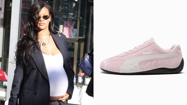 Rihanna’s Maternity Sneaker Game Gets a Pink Puma Speedcat Update