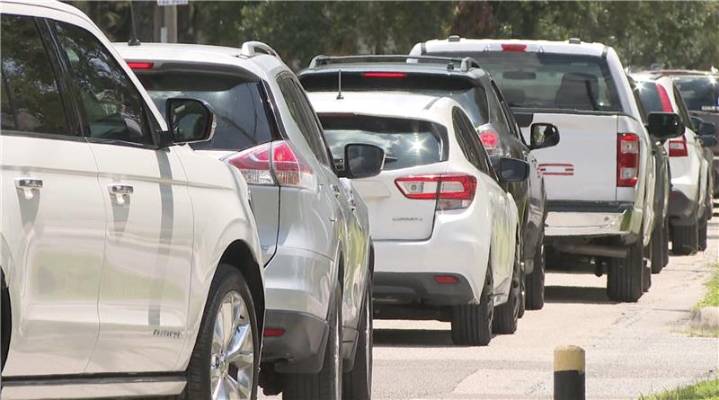 Parents face traffic woes on the first day of school