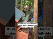 10-year-old Ga. farmer makes history with full-ride HBCU scholarship for agriculture