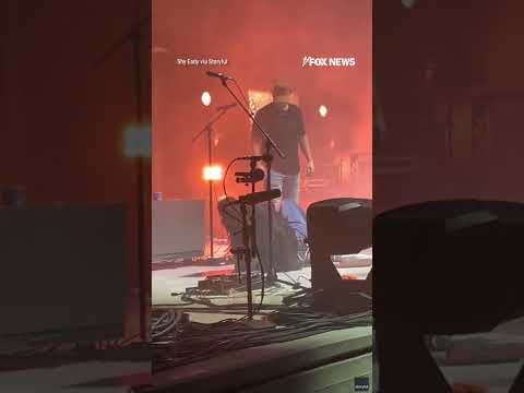 Gavin Adcock stayed composed as security swiftly tackled a fan #viral #shorts #concert #country