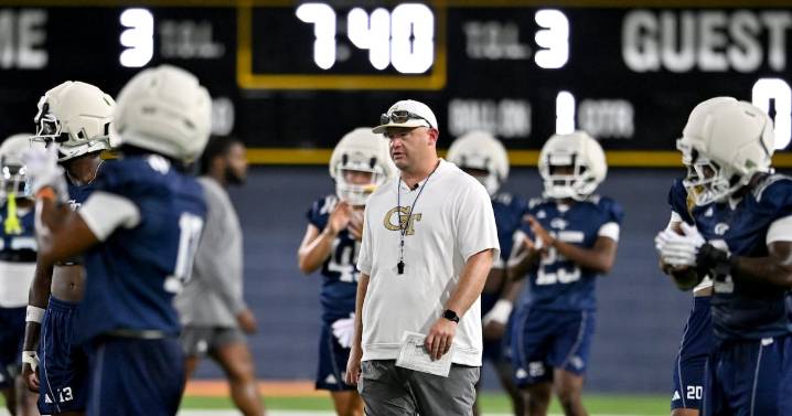Georgia Tech’s high aspirations aren’t necessarily a plus for Yellow Jackets