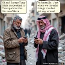 Tony '45 minutes' Blair discusses Gaza with Trump