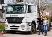La Municipalidad de Barranqueras adquirió un nuevo camión para incorporar a su flota