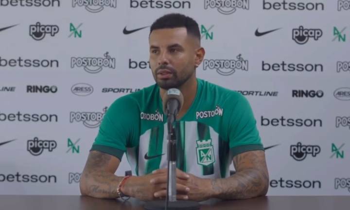 Edwin Cardona y su respuesta a los hinchas de Atletico Nacional