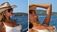Brooks Nader Takes Wardrobe Malfunction in Stride in Risqué Footage
