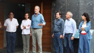El Rey Felipe VI en Las Médulas: «¡Dios, los castaños!»
