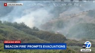 Forward progress stopped on brush fire that threatened structures in Laguna Niguel amid SoCal heat wave