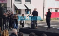 Kicillof y Alak inauguraron el ensanche y pavimentación de diagonal 74