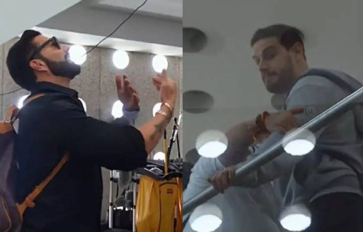 Poncho de Nigris encara a Adrián Marcelo en el aeropuerto; así fue el tenso momento