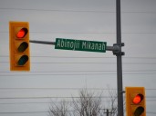 Overnight closures for Abinojii Mikanah and Dakota Street