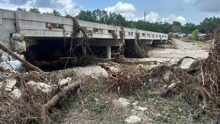Enough flood debris collected in Travis County to stretch from downtown Austin to Cedar Park