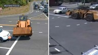 Watch runaway construction truck crash in Milford: ‘miracle no one was killed’