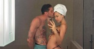 Pete Davidson's Pregnant Girlfriend Elsie Hewitt Shows Off Baby Bump and Rocks Thong Bikini During Their Romantic Vacation: Photos