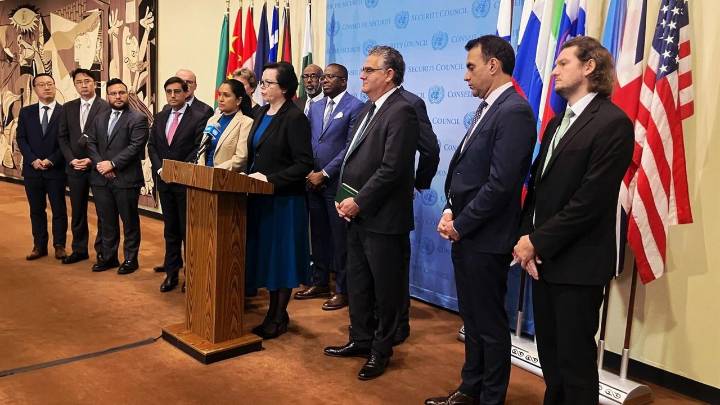 EEUU se desmarca de un llamamiento del Consejo de Seguridad de la ONU que alarma sobre la hambruna en Gaza