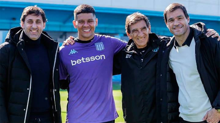 Marcos Rojo reveló la curiosa frase que utilizó Costas para convencerlo que juegue en Racing