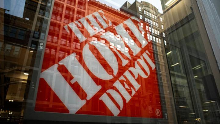 Stocks making the biggest moves midday: HD, INTC, VKTX, NVDA