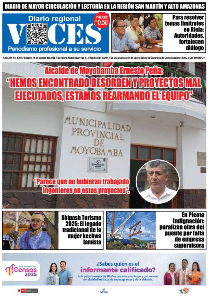 Diario Digital, sábado 16 de agosto 2025