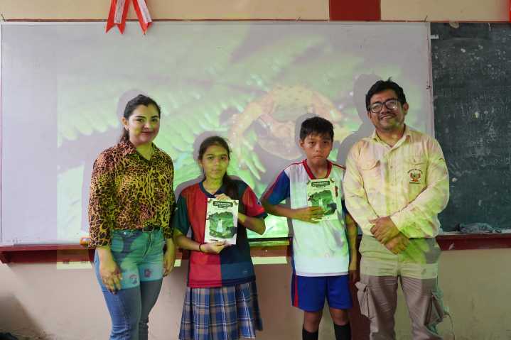 Cajaruro impulsa educación ambiental en estudiantes para cuidar los recursos naturales