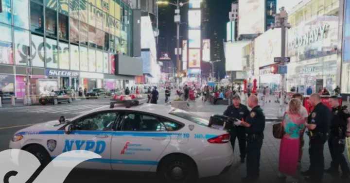Tiroteo en Times Square de Nueva York deja tres heridos