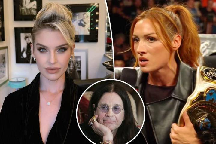 Kelly Osbourne blasts 'dirtbag' Becky Lynch for 'disrespectful' comments about Ozzy