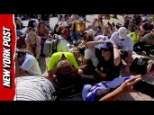 Sirens Warning of Missile Launch Blare During Israeli Protesters ‘Day of Stoppage’ Rally