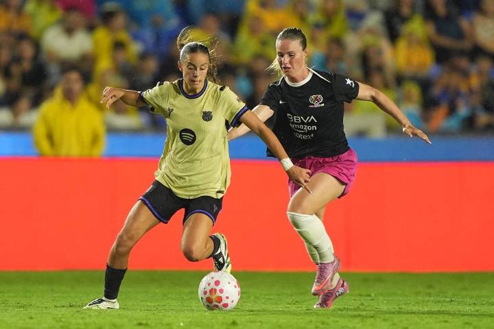 Barcelona vence en penales a las estrellas de la Liga Mx Femenil