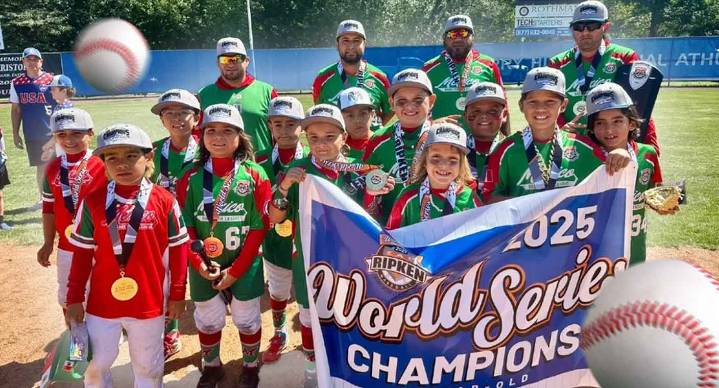 México conquista el título mundial de beisbol infantil en la Cal Ripken World Series