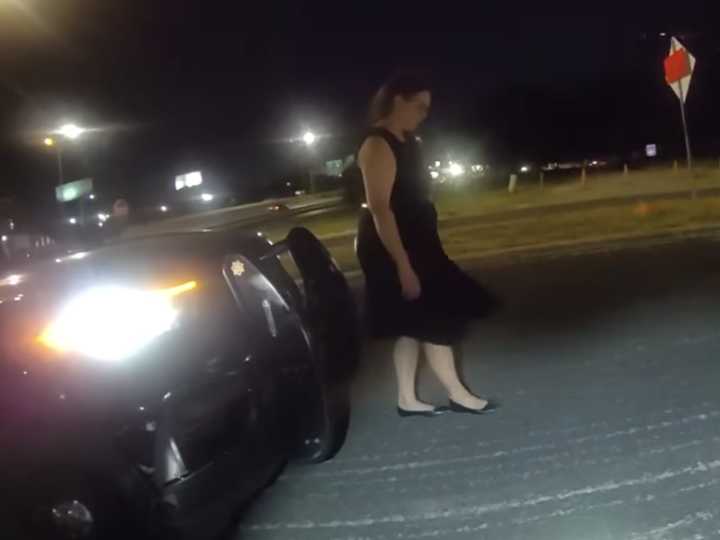 Meza Gonzalez' DWI arrest video shows her questioning officer