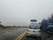 La tormenta de Santa Rosa pone en jaque la vuelta de los tours de compras a Chile: hay corte total en la ruta 7 por lluvias y nieve