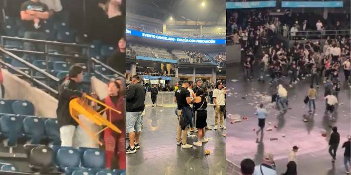 Cancelan el concierto de Damas Gratis en el Movistar Arena tras pelea entre hinchas de fútbol
