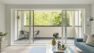 Cover Sliding Glass Doors With An Alternative To Curtains & Vertical Blinds