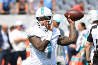 Dolphins' Tua leads one drive in preseason game at Bears