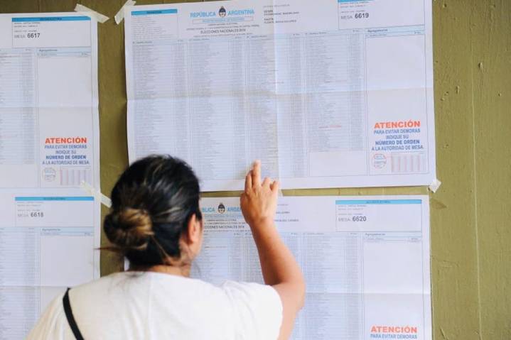 Dónde votar. Cómo consultar el padrón electoral de la provincia de Buenos Aires