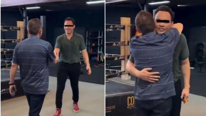 Julio César Chávez Jr. se reencuentra con su padre tras salir de la cárcel