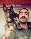 La vuelta a Asturias de Yosy, el perro español que acompañó en el frente de Ucrania a su amo Miguel hasta que murió en la trinchera