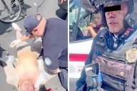Video: Pelea policía, saca pistola... y mata a motociclista