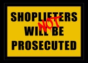 Of course shoplifters are scumbags