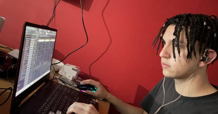 Juan Pablo, la joven promesa del trap en Bariloche, en la cuenta regresiva para la Fiesta de la Nieve