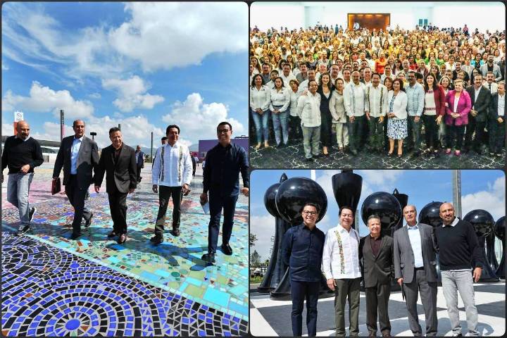 Mario Delgado visitó Hidalgo para supervisar estrategias y avances educativos