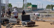 Voyagers stadium being transformed into concert venue for Friday show