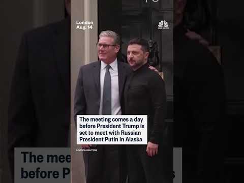 Ukrainian President Zelenskyy met with British Prime Minister Keir Starmer in London