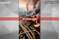 Phoney wildfire images cause confusion on social media. Here are steps to spot them