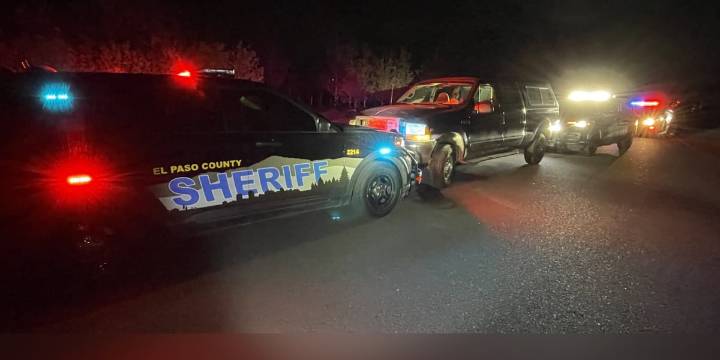 Man arrested for hitting El Paso County patrol vehicle in suspected stolen truck