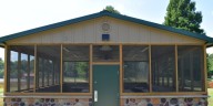 Ribbon cutting set for new picnic shelter at Yellow Creek Park
