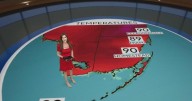 Warm across South Florida, a few spotty showers possible mid
