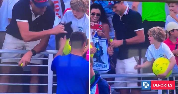Empresario, CEO y ligado al tenis: identifican a adulto que robó regalo de tenista a niño en US Open