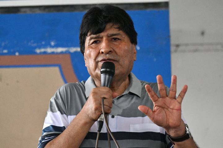 Evo Morales: “no me voy a escapar” ante proyección de triunfo electoral de la derecha