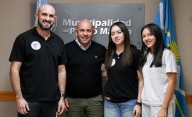 Sastre recibió a jóvenes convocadas por la Selección Argentina de Poomsae