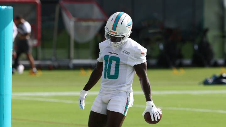 Tyreek Hill back at practice Thursday